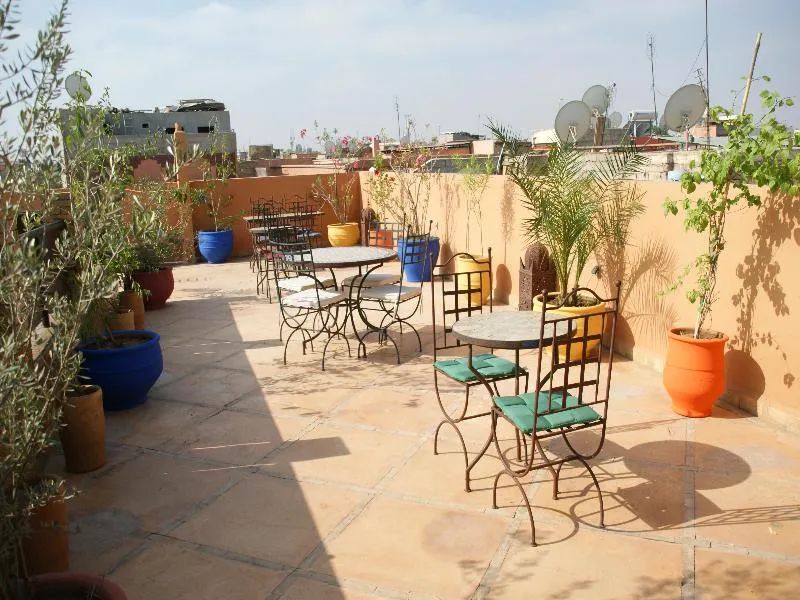 Terrace, Riad Azenzer, Marrakech