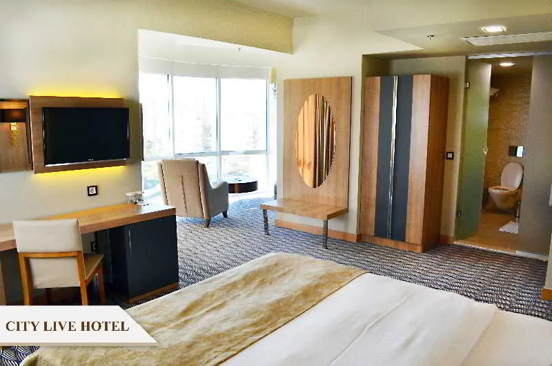 DOUBLE SUPERIOR Room, Ci̇Ty Li̇Ve Hotel, Antalya