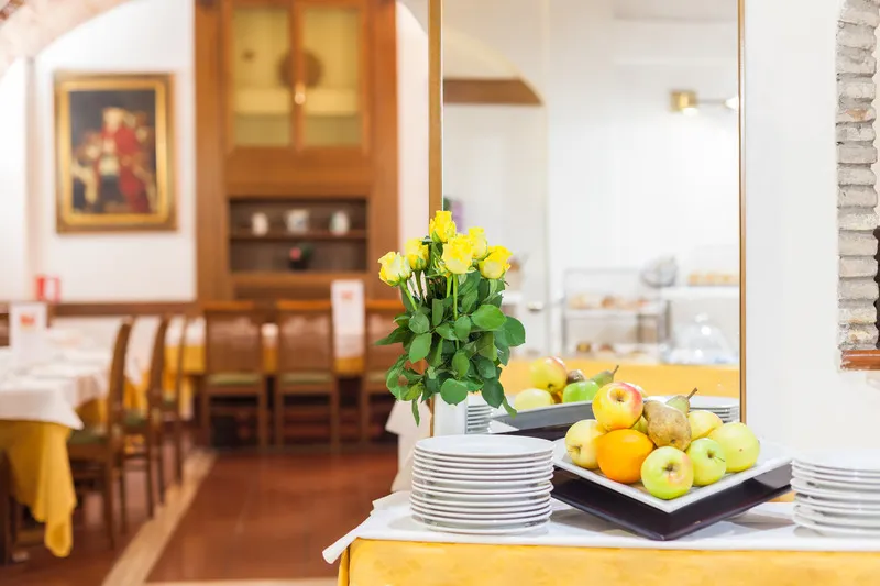 Restaurant, Hotel Galles, Rome