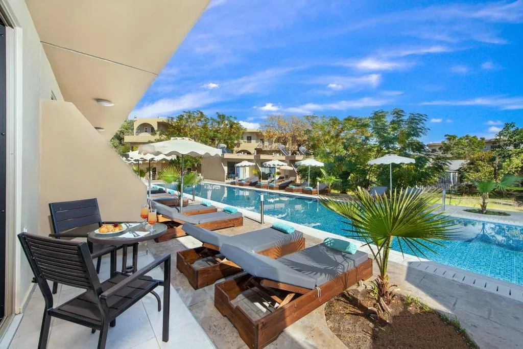TRIPLE WITH PRIVATE POOL Room, Marathon Hotel - All Inclusive, Rhodes