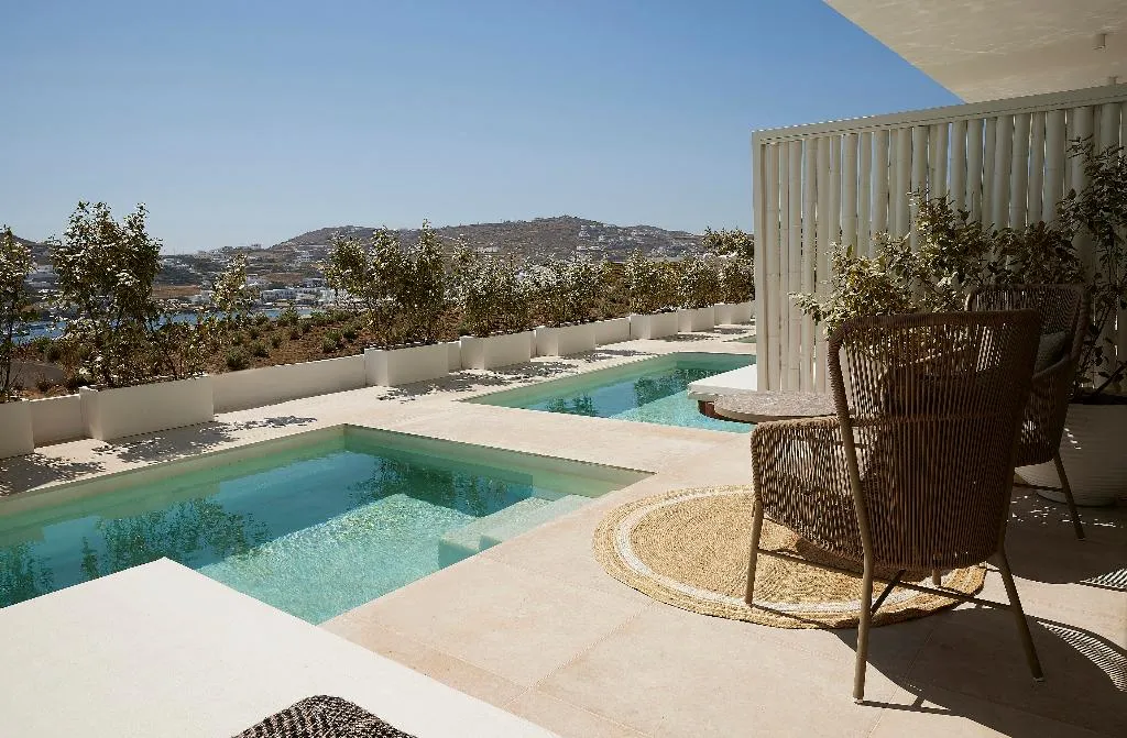 DOUBLE WITH PRIVATE POOL Room, Once In Mykonos Luxury Resort, Mykonos