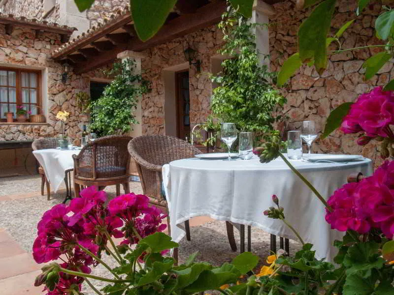 Restaurant, Agroturismo Ses Illes, Majorca