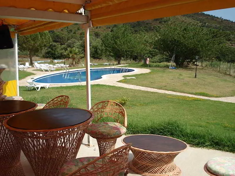 Terrace, Mas Palou, Costa Brava