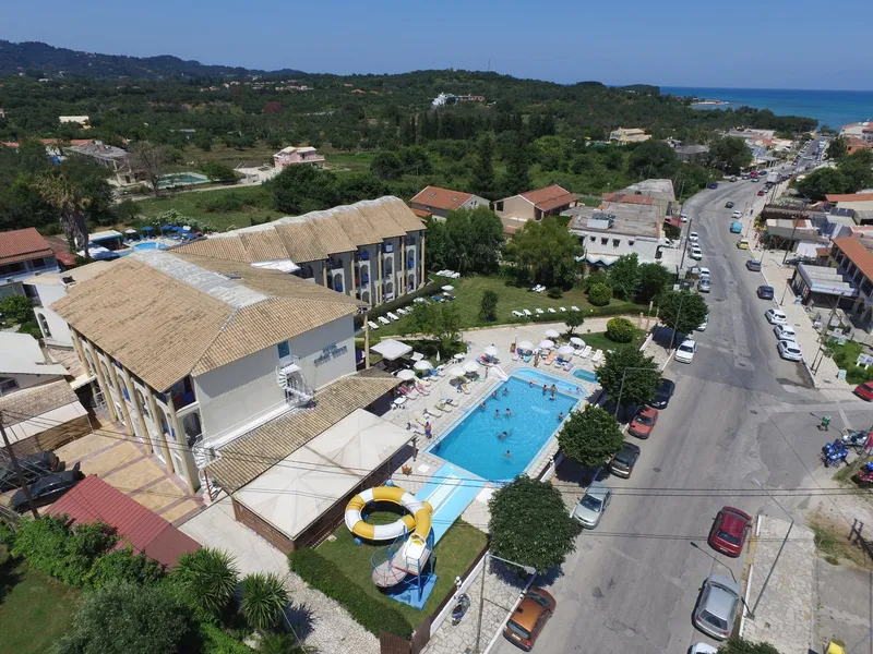 General view, Silver Beach Hotel and Annexe Apartments, Corfu