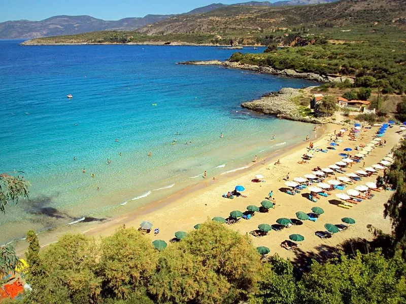 Beach, Bonos Apartments, Kalamata