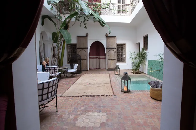 Lobby, Riad Altair, Marrakech
