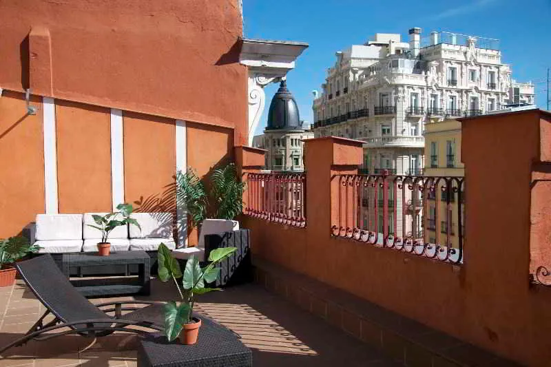 Room, Gran Via Sol Apartamentos, Madrid