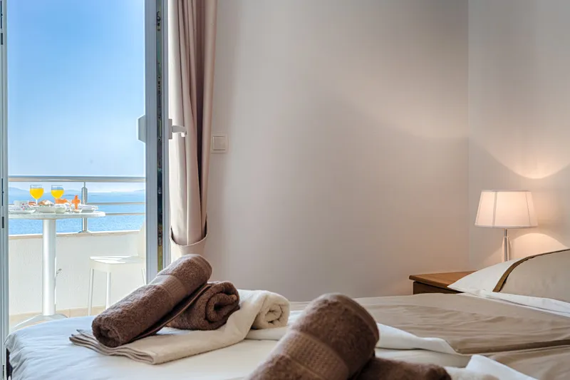 DOUBLE SINGLE USE SEA VIEW WITH BALCONY Room, Viktorija, Split