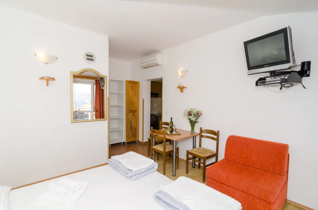 STUDIO SEA VIEW WITH BALCONY Room, Apartments Senjo, Dubrovnik