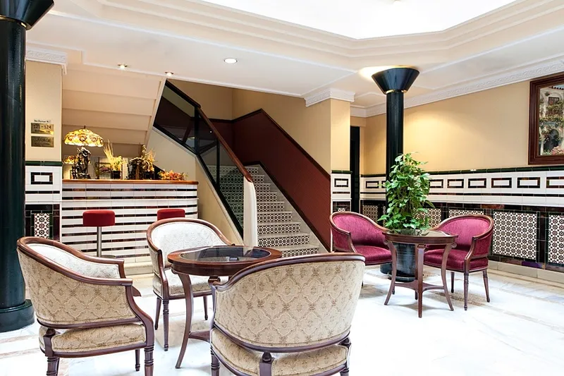 General view, Hotel Cervantes, Seville