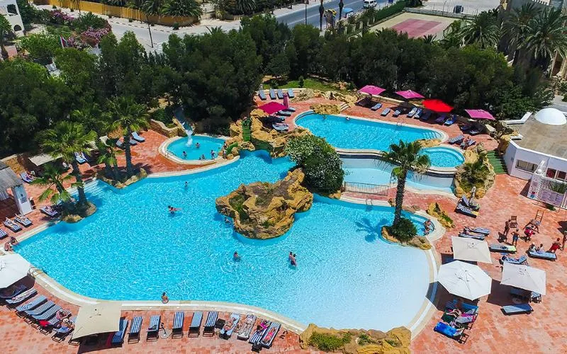Pool, Medina Solaria & Thalasso Hotel, Tunisia