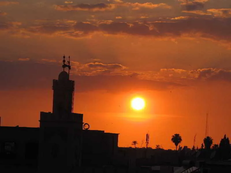 Terrace, Riad Habib, Marrakech