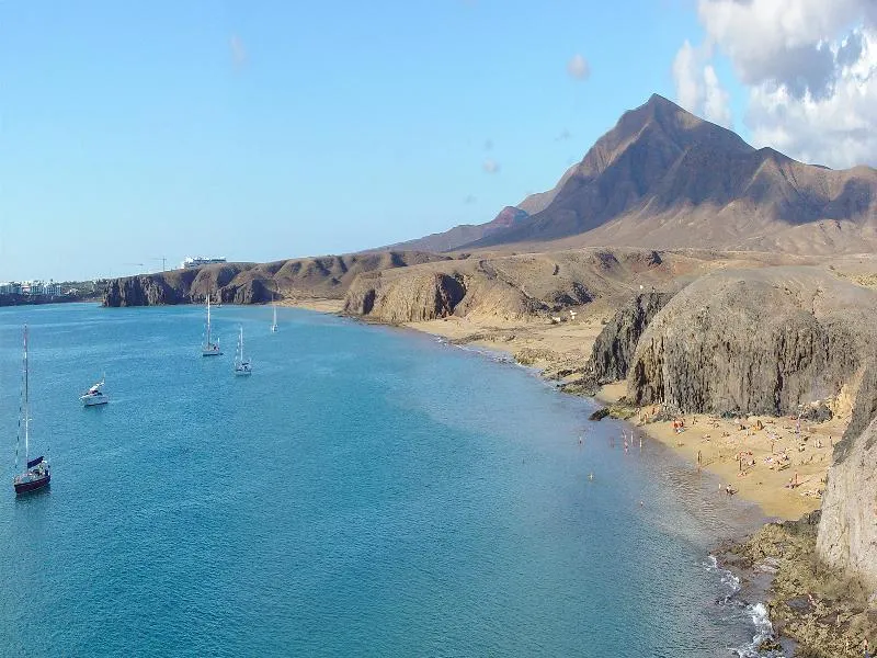 Beach, Villas Puerto Rubicon, Lanzarote