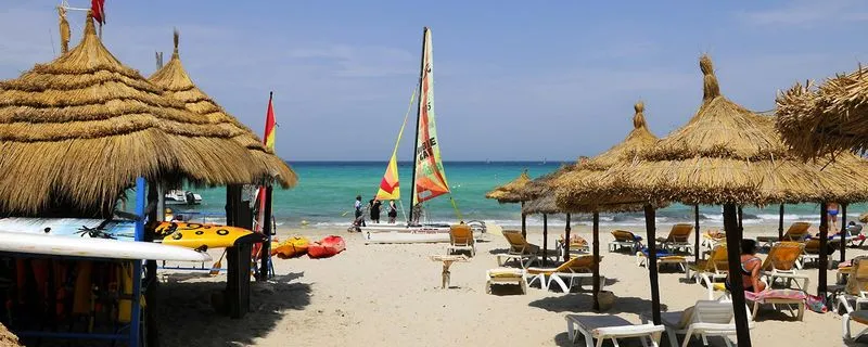 Beach, Djerba Resort, Tunisia