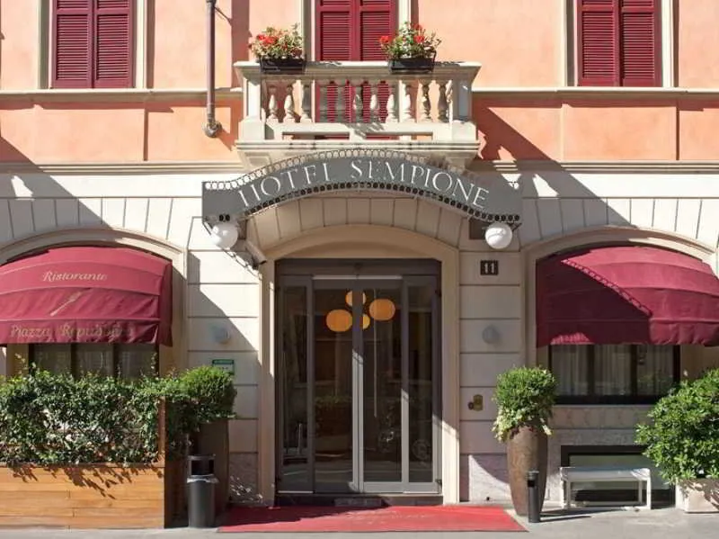 General view, Hotel Sempione, Milan