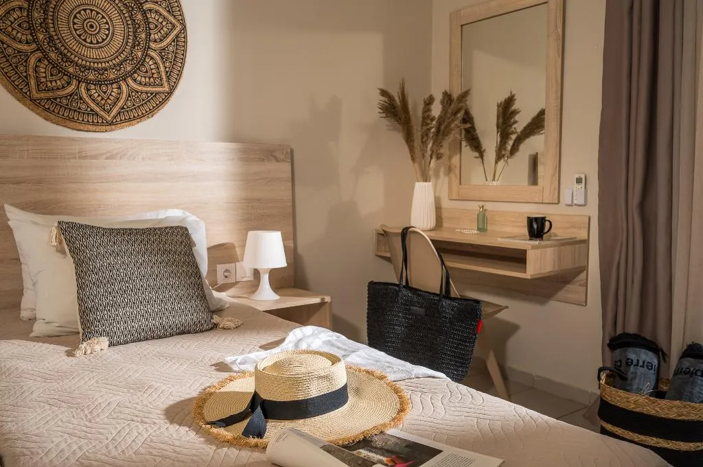 SINGLE GARDEN VIEW Room, Cretan Seaside Boutique Hotel, Crete