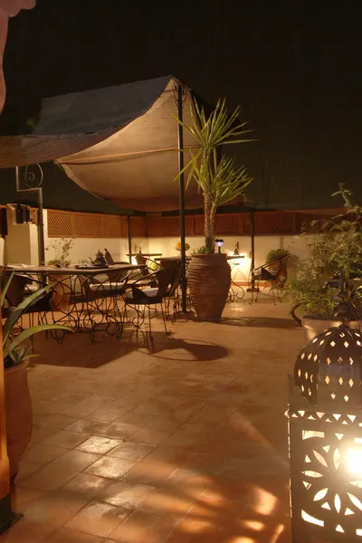 Terrace, Riad Dar Bounouar, Marrakech