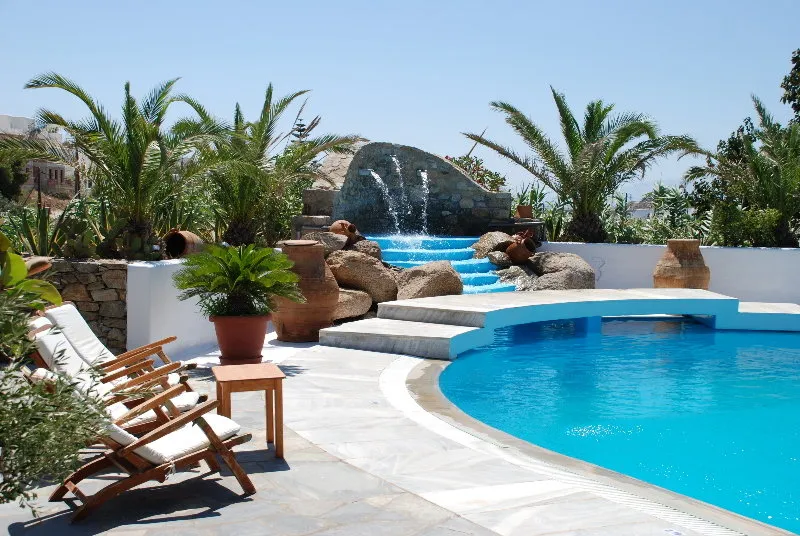 Pool, Kamari Hotel, Mykonos