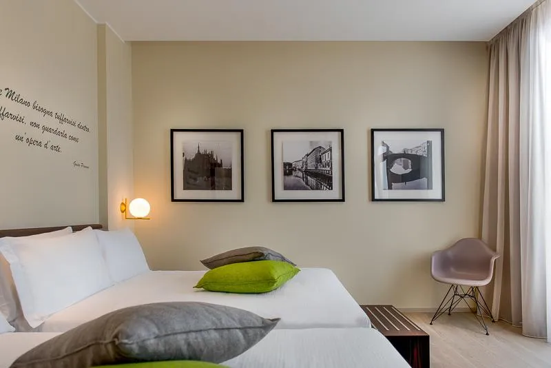 SUITE TWO DOUBLE BEDS Room, Hotel Canada Urban Chic, Milan