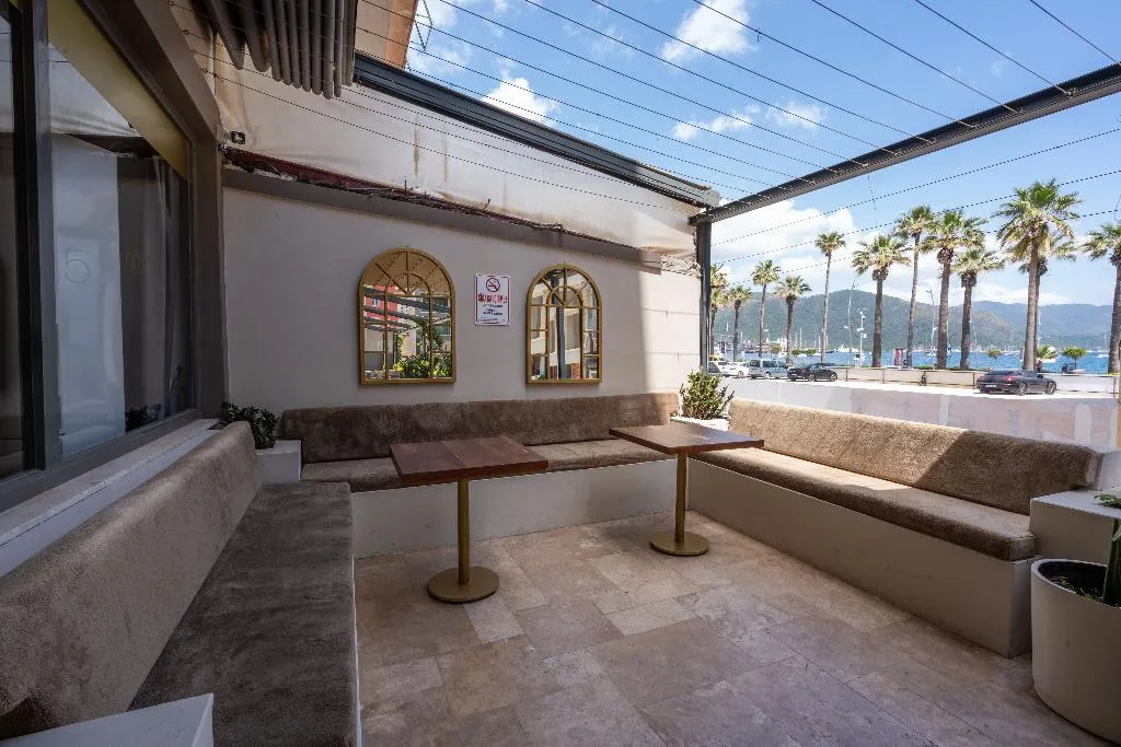 Terrace, Fifty5 Suite Hotel, Dalaman