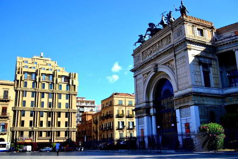 General view, Hotel Politeama, Palermo