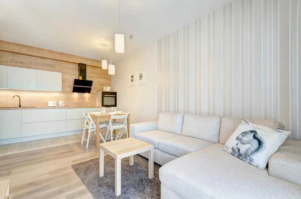 APARTMENT CAPACITY 4 ONE BEDROOM Room, Dom & House Apartments Baltiq Plaza, Gdansk