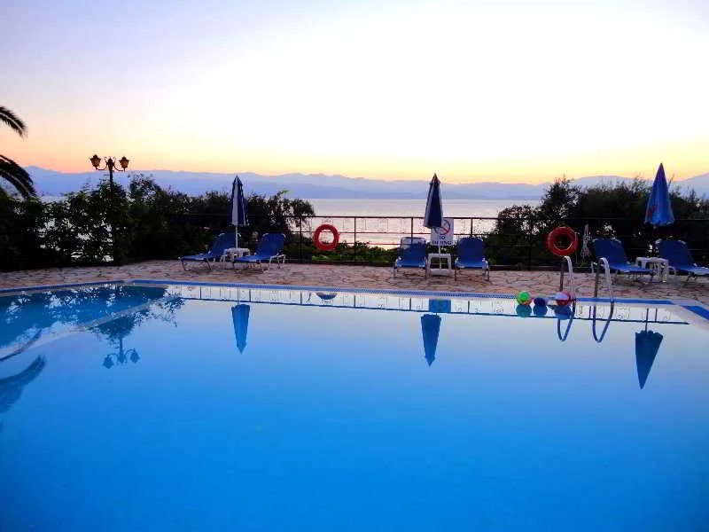 Pool, Dionysos Apartments, Corfu