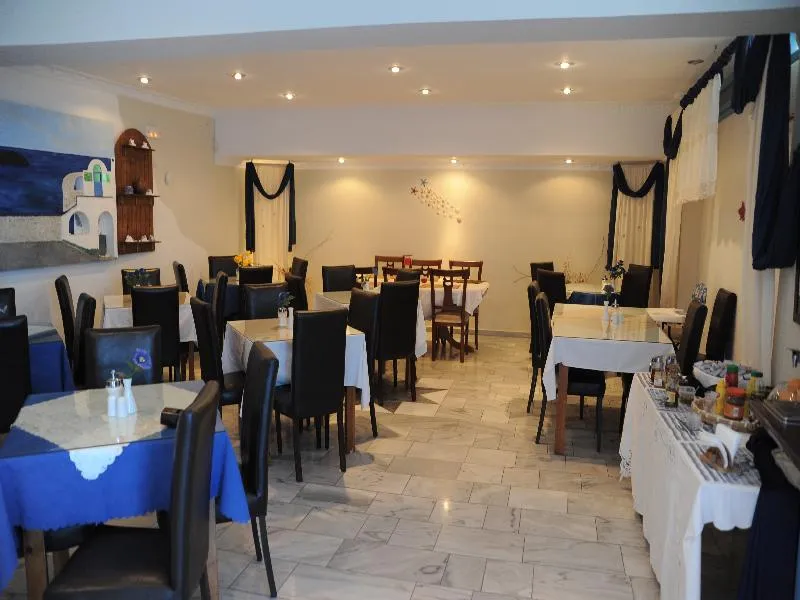 Restaurant, Perissa Bay, Santorini