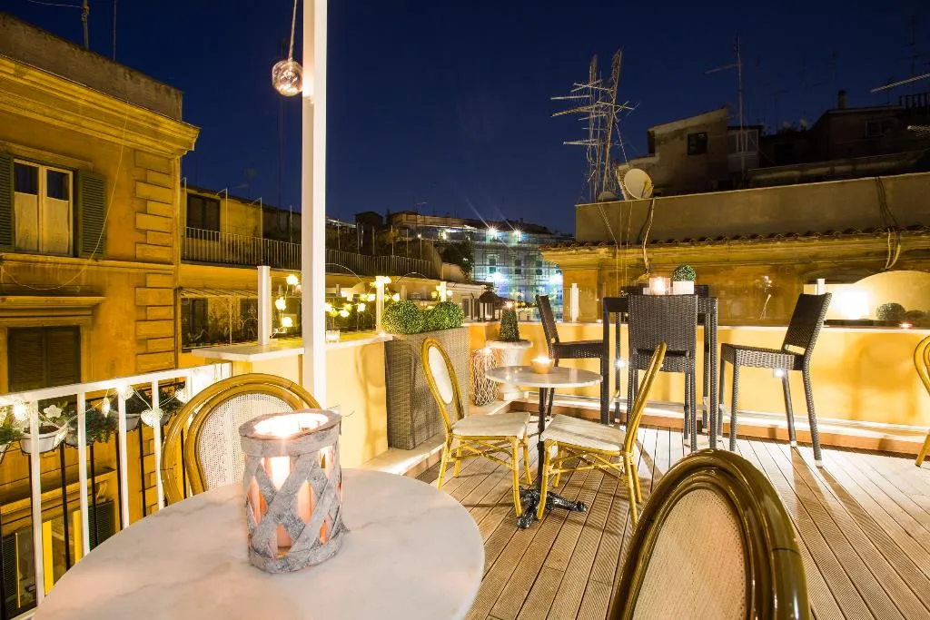 Terrace, Relais Monti, Rome