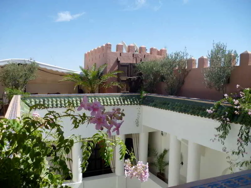 General view, Riad Shemsi, Marrakech