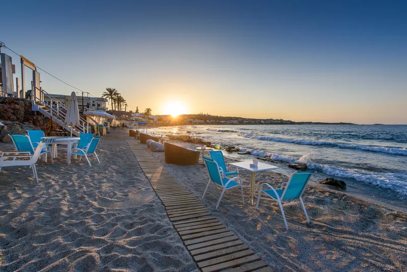 Beach, Alia Beach Hotel, Crete