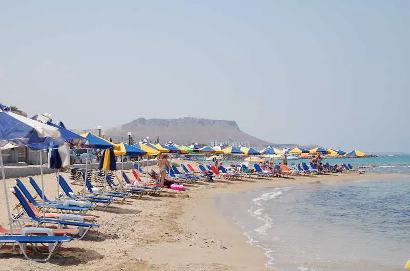 Beach, Haris Apartments, Crete