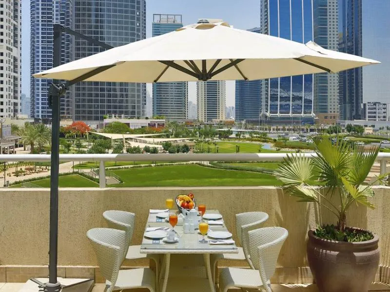 Terrace, Armada Avenue Hotel (EX Armada Bluebay Hotel), Dubai