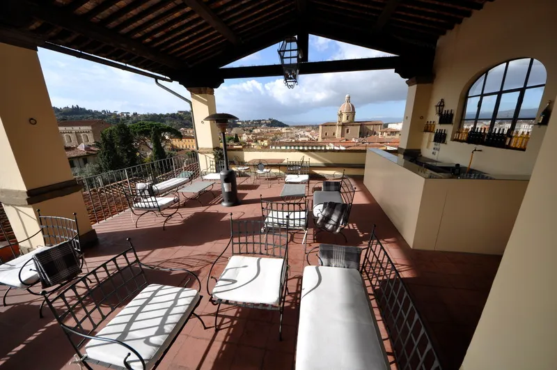 Terrace, All-Suites Palazzo Magnani Feroni, Florence