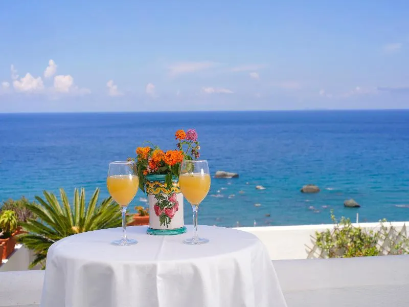 Restaurant, Hotel Imperamare, Naples