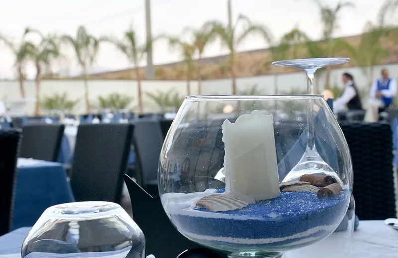 Restaurant, Hotel Riviera Azzurra, Catania