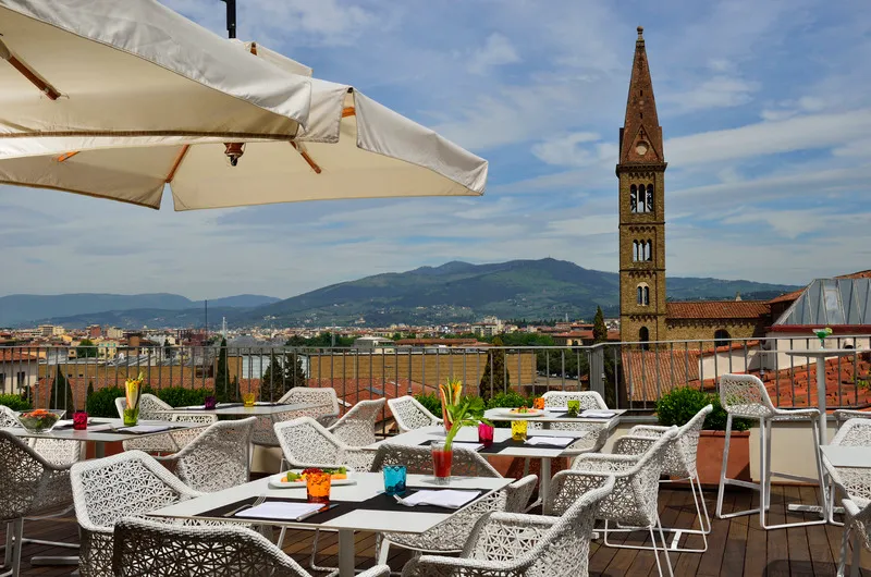 Terrace, Grand Hotel Minerva, Florence