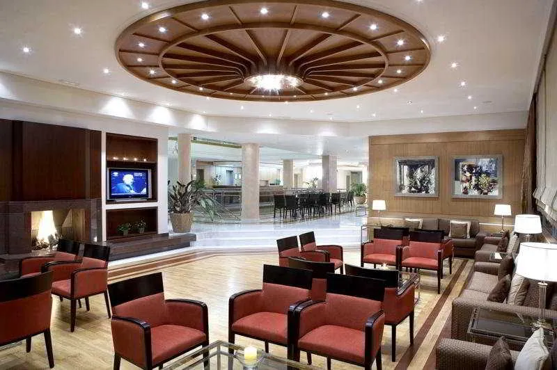 Lobby, Thalassa Beach Resort, Crete
