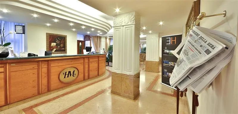 Lobby, Hotel Mozart, Milan