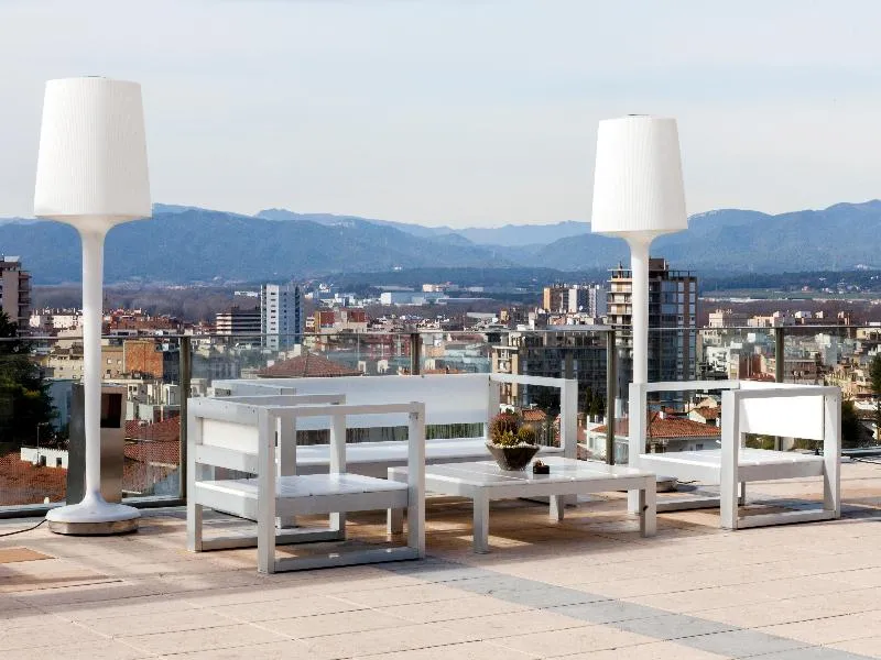 Terrace, Hotel Palau de Bellavista Girona by URH, Costa Brava