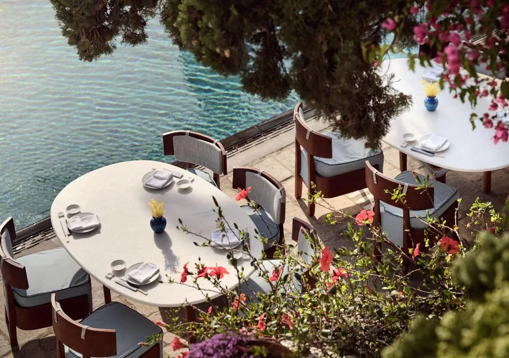 Restaurant, Belvedere hotel, Mykonos