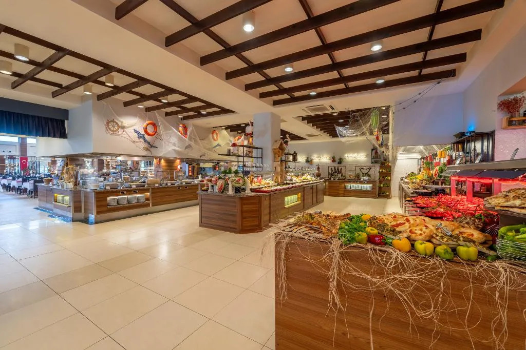 Restaurant, Club Hotel Turan Prince World, Antalya