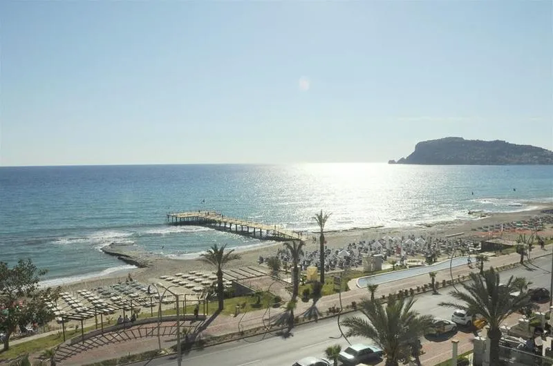 General view, Emir Fosse Beach, Antalya
