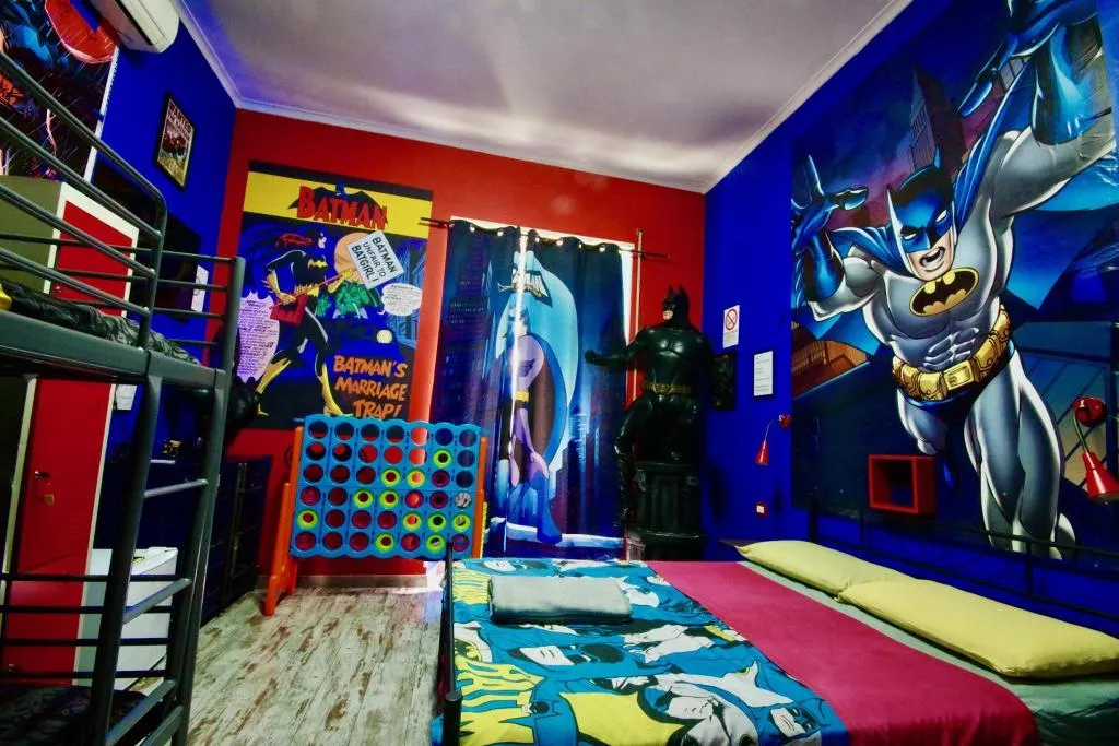 QUADRUPLE Shared external bathroom Room, Comics Guesthouse, Rome
