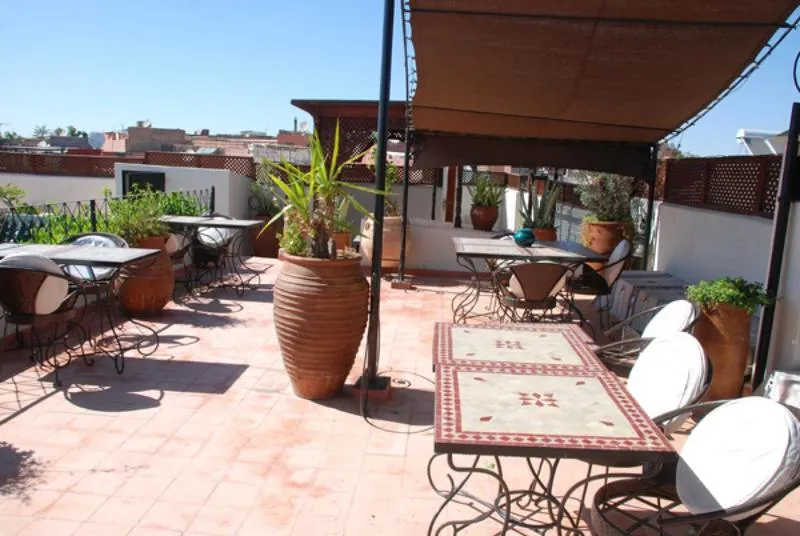 Terrace, Riad Dar Bounouar, Marrakech
