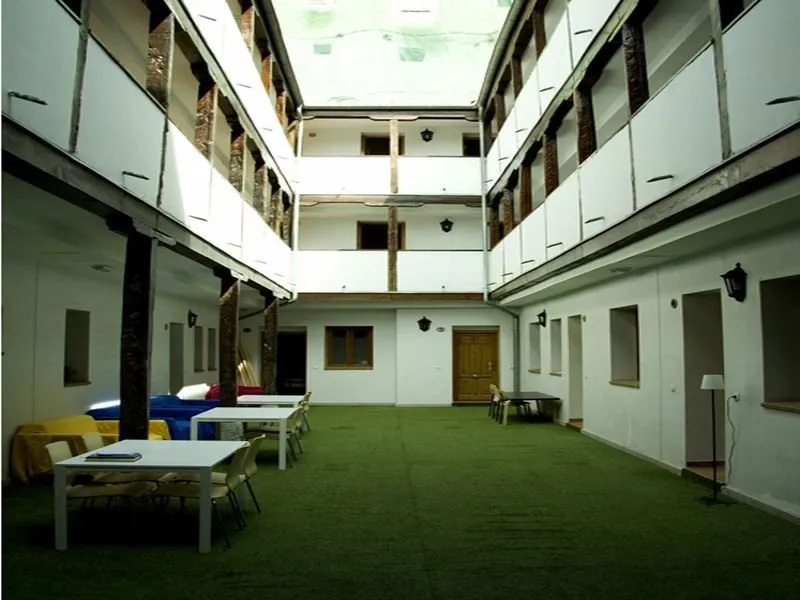 Terrace, The Living Roof Hostel, Madrid