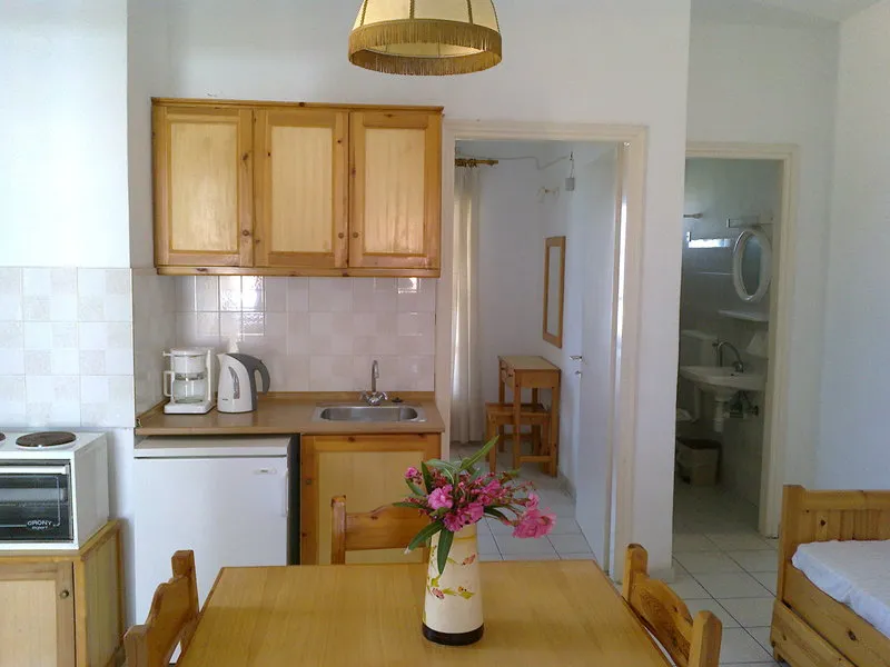 APARTMENT CAPACITY 3 ONE BEDROOM Room, Beachfront Salvanos, Corfu