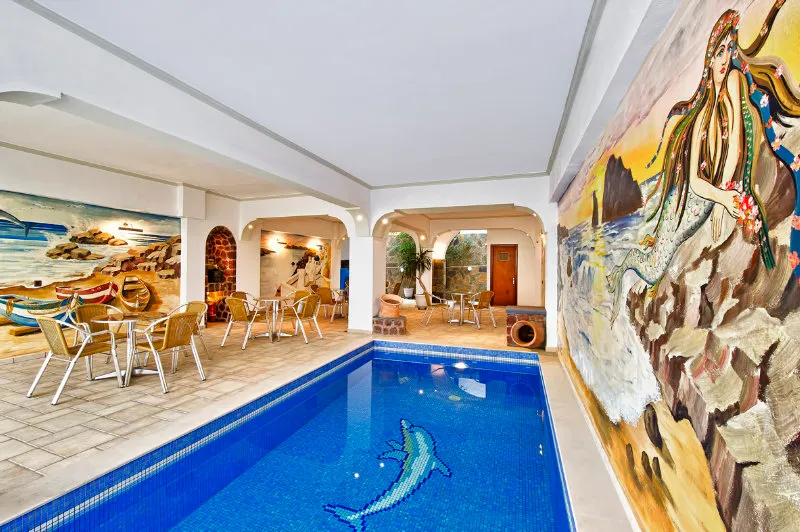 Pool, Villa Soula, Santorini