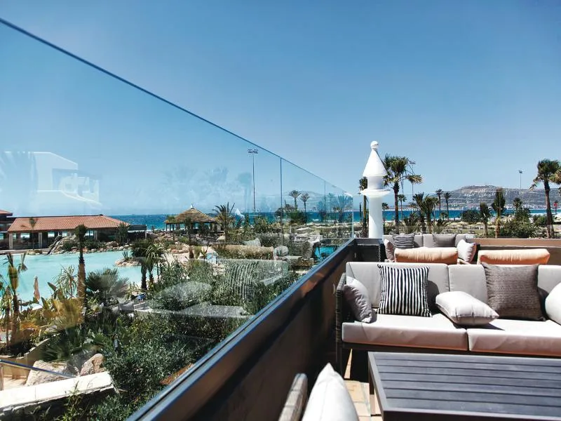 Terrace, Hotel Riu Tikida Dunas - All inclusive, Agadir