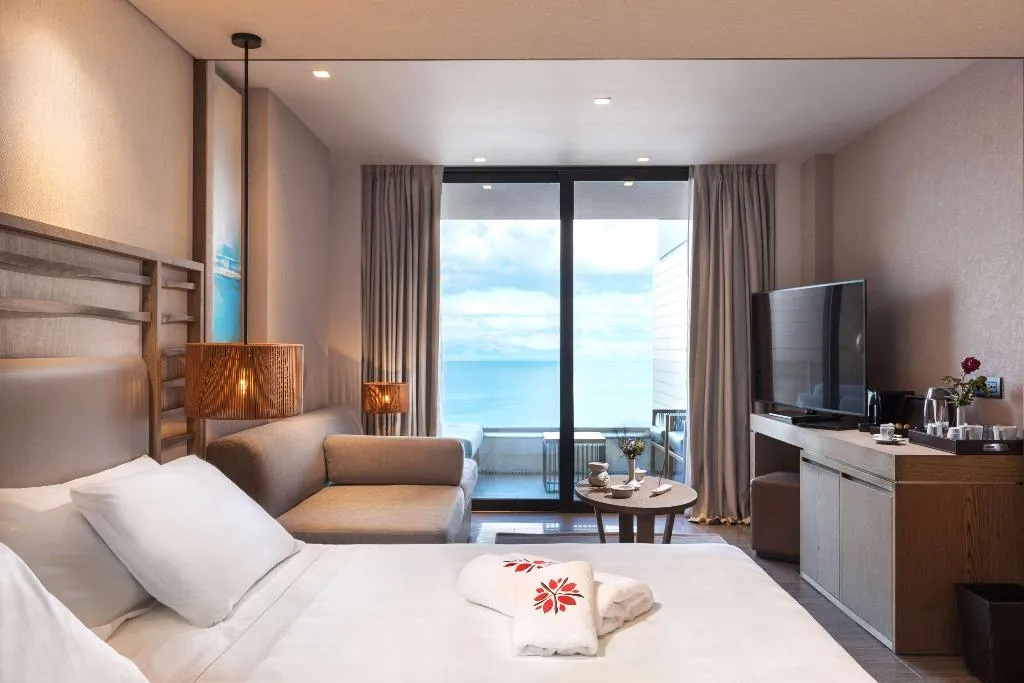 DOUBLE SEA VIEW KING BED Room, Angsana Corfu Resort & Spa, Corfu